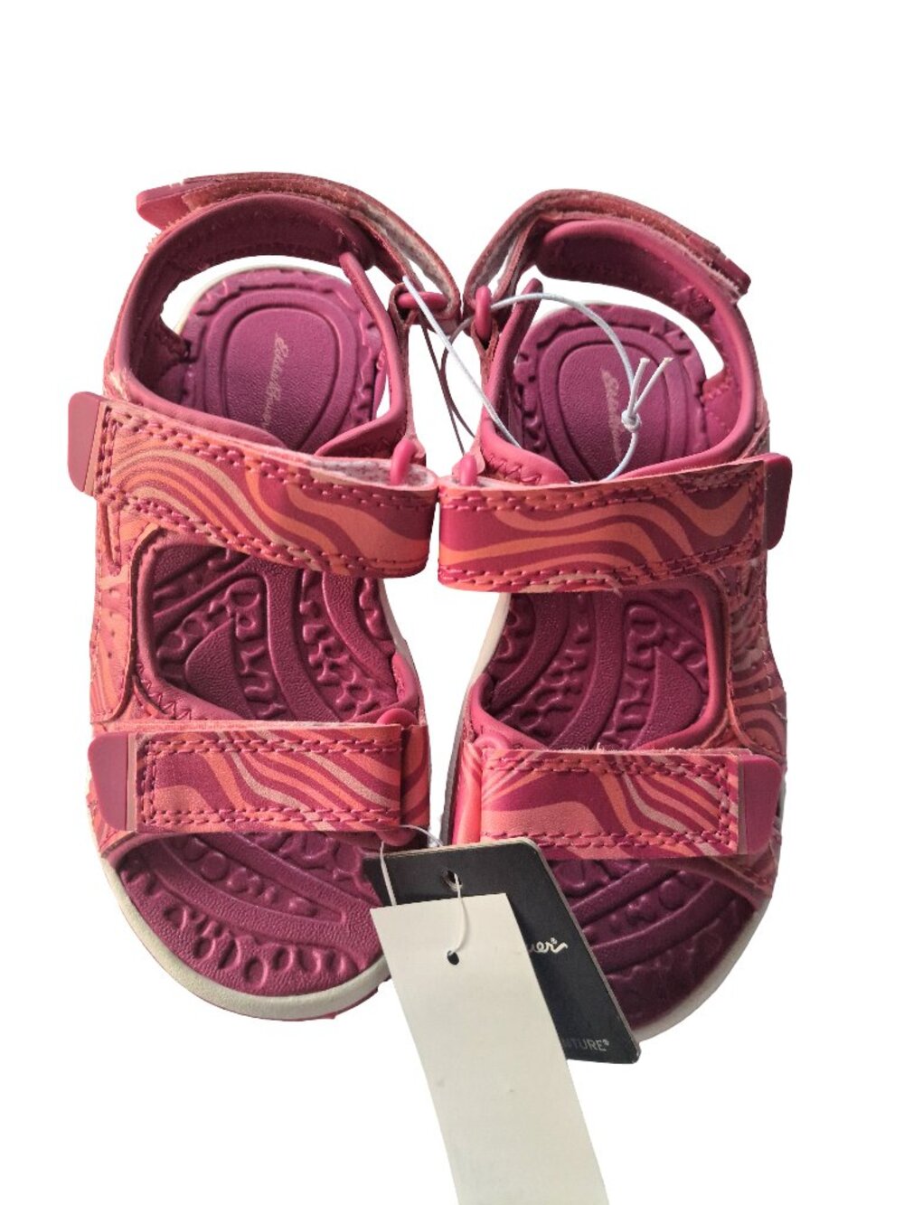 Eddie Bauer Girls Jordan Pink Sport Sandals Size 12 NWT Outdoor Water Shoes